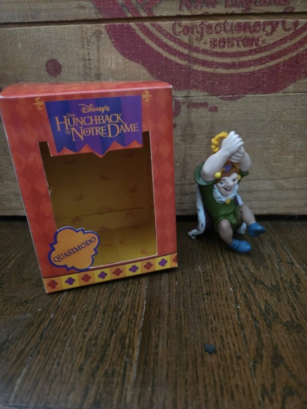 Vintage Disney Quasimodo Christmas Ornament Grolier 1996 First Issue
